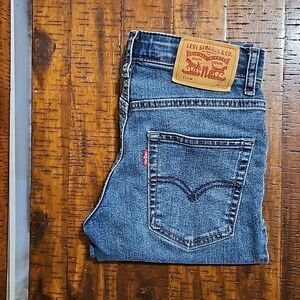 Levi's 511 Blue Adjustable Waist Slim Fit Kids Size 10